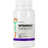 Vitamin C with rosehip extract, dietary supplement 100 tablets