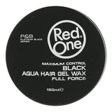 Aqua Hair Gel Wax Full Force hair wax Black 150ml