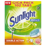 All In 1 Double Action Lemon Dishwasher Tablets 102pcs