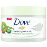 Exfoliating Body Scrub Kiwi Seeds & Cool Aloe 225ml
