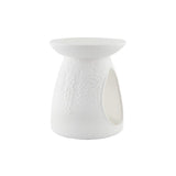 Pastel Hue white wax fireplace