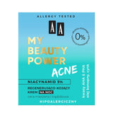 My Beauty Power Acne regenerating and soothing night cream 50ml
