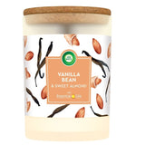 Essential Oils scented candle Vanilla and Almond 185g