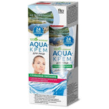 Aqua face cream deep nourishment for dry and sensitive skin Wild Rose and Lemon 45 ml